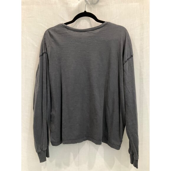 Universal Thread Long-sleeve crop t-shirt Grey size XL - Picture 3 of 4